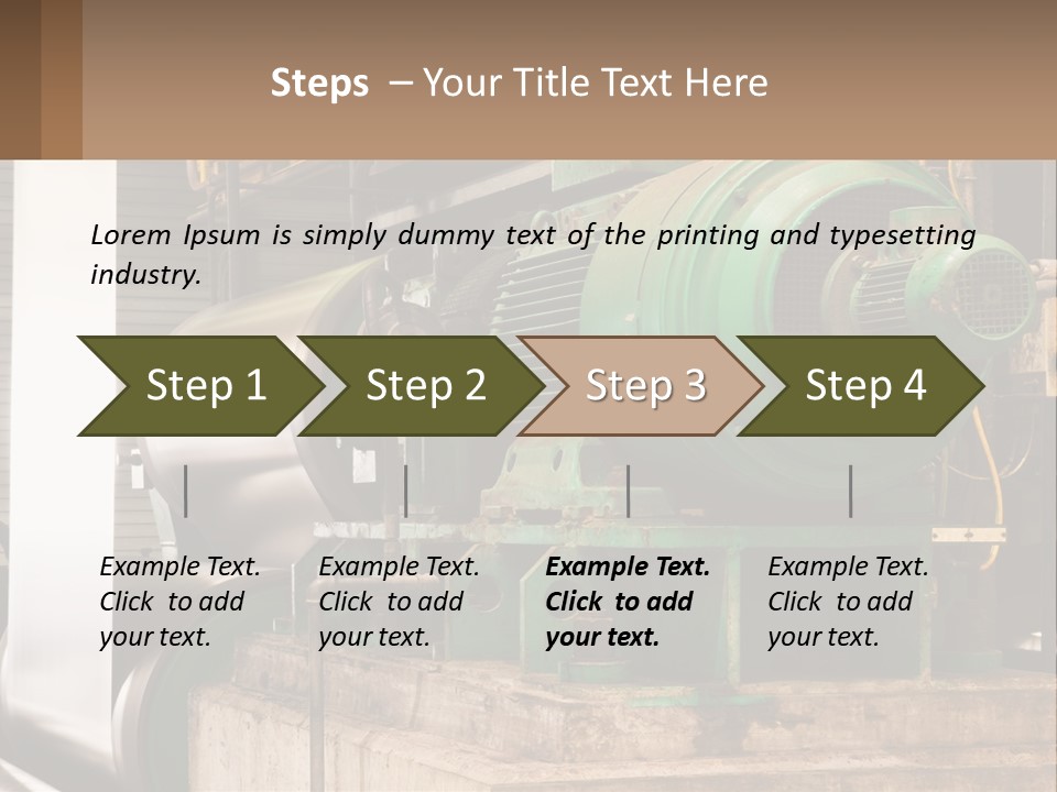 Heavy Nuts Ribs PowerPoint Template