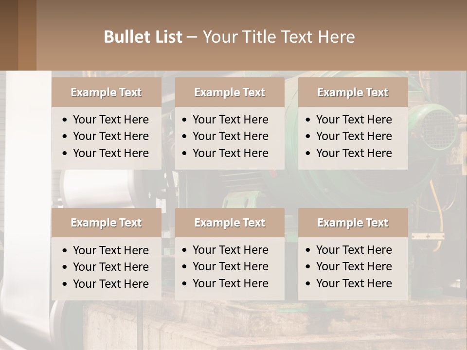 Heavy Nuts Ribs PowerPoint Template