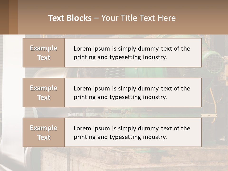 Heavy Nuts Ribs PowerPoint Template