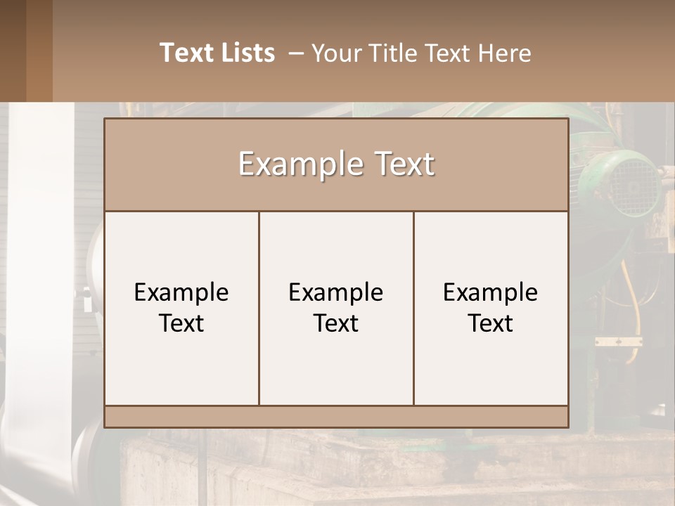 Heavy Nuts Ribs PowerPoint Template