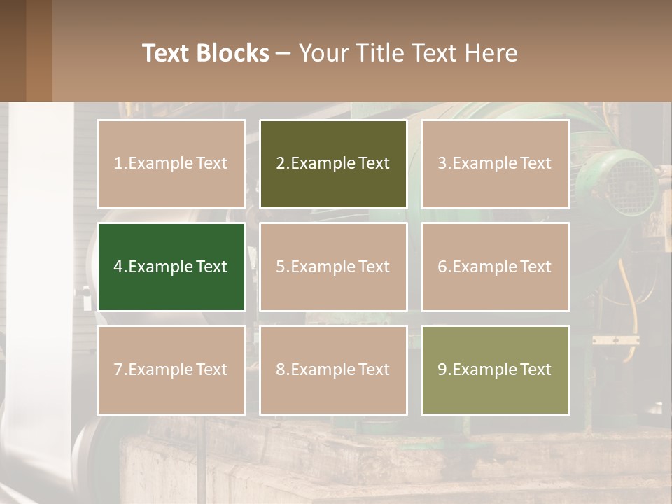 Heavy Nuts Ribs PowerPoint Template