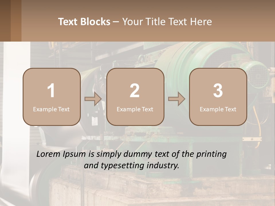 Heavy Nuts Ribs PowerPoint Template