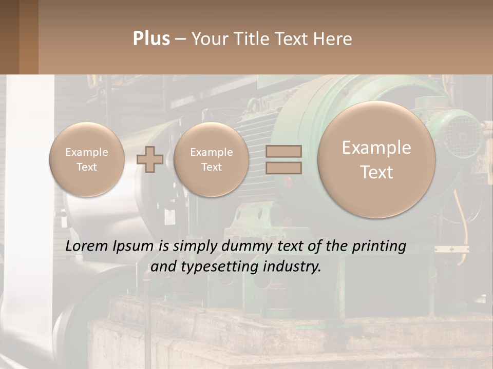 Heavy Nuts Ribs PowerPoint Template