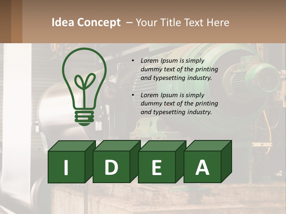 Heavy Nuts Ribs PowerPoint Template