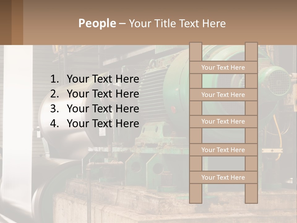 Heavy Nuts Ribs PowerPoint Template