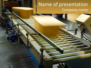 Industry Metal Control PowerPoint Template