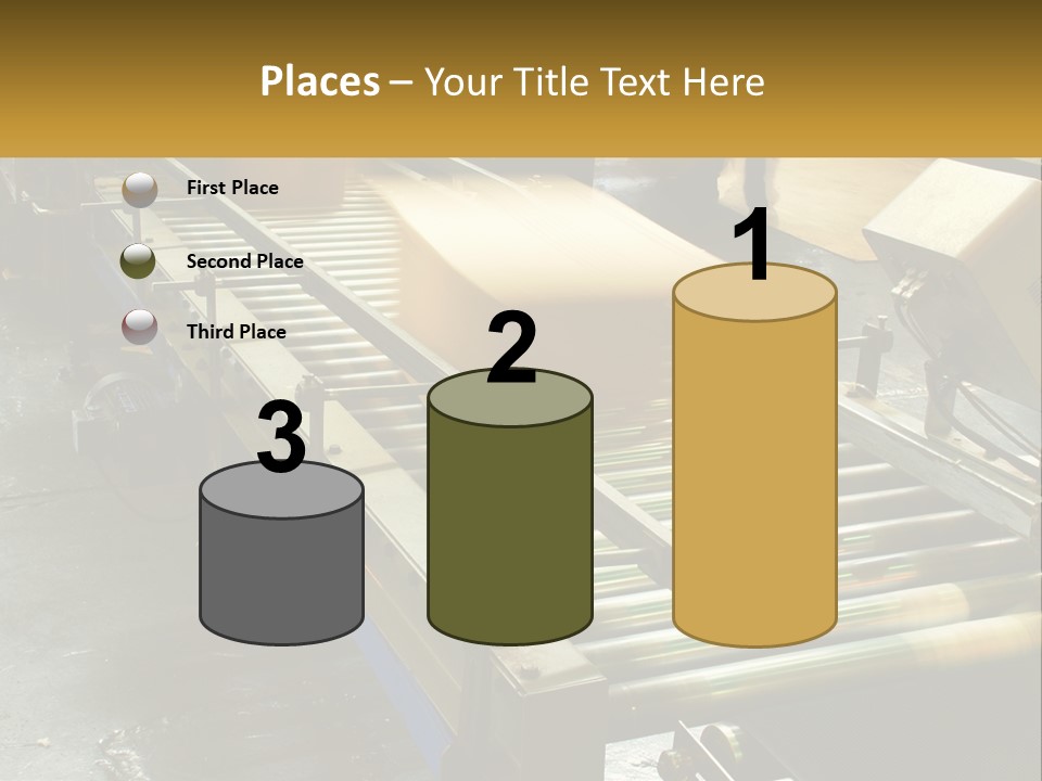 Industry Metal Control PowerPoint Template