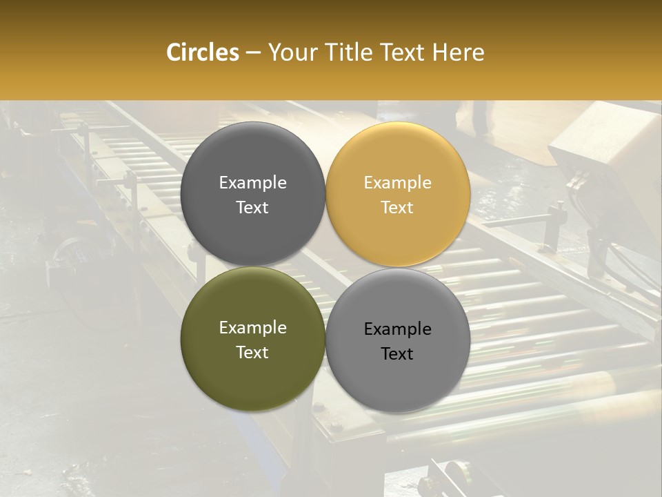 Industry Metal Control PowerPoint Template