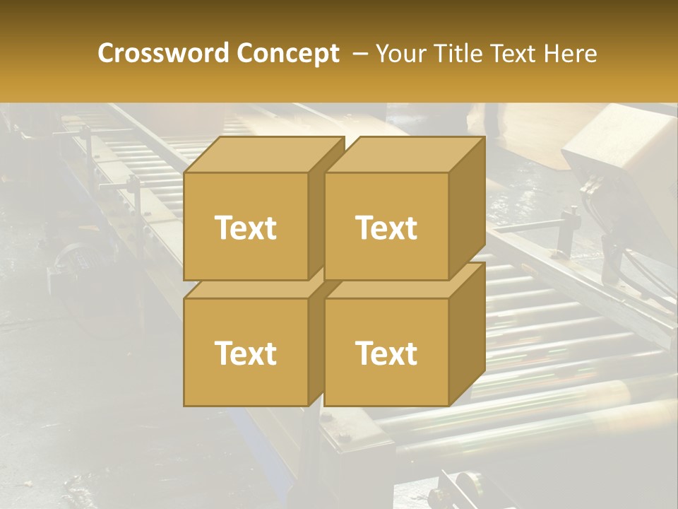 Industry Metal Control PowerPoint Template