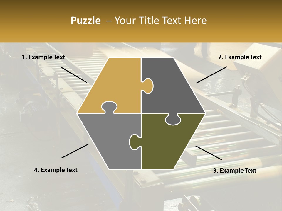 Industry Metal Control PowerPoint Template