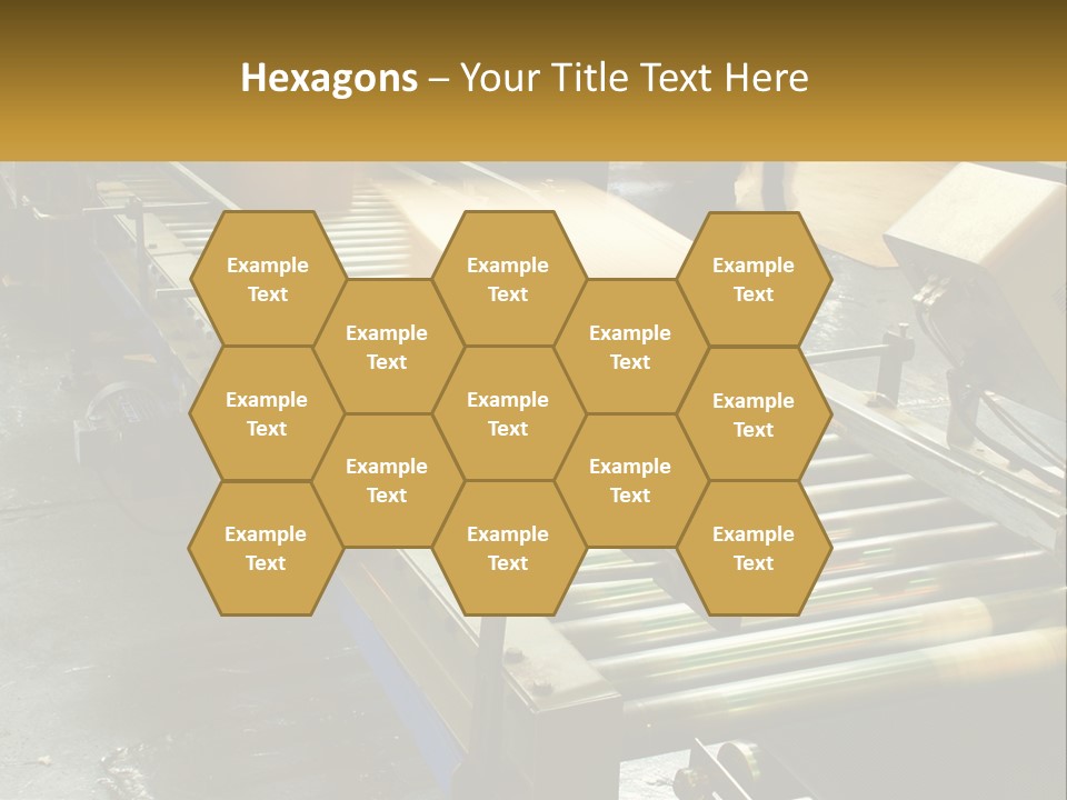 Industry Metal Control PowerPoint Template