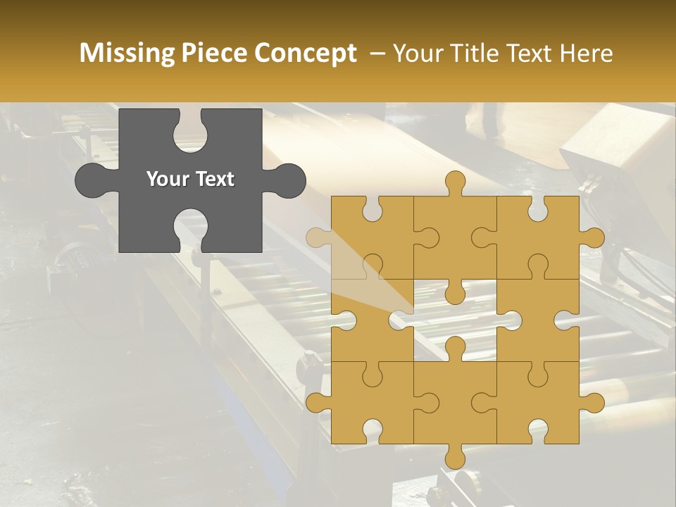 Industry Metal Control PowerPoint Template