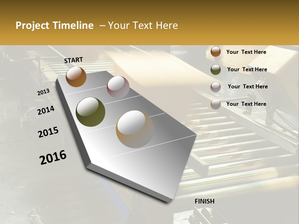 Industry Metal Control PowerPoint Template