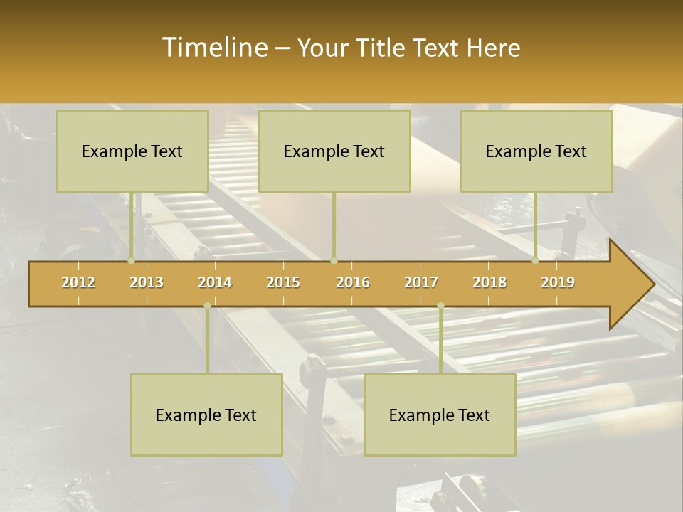 Industry Metal Control PowerPoint Template