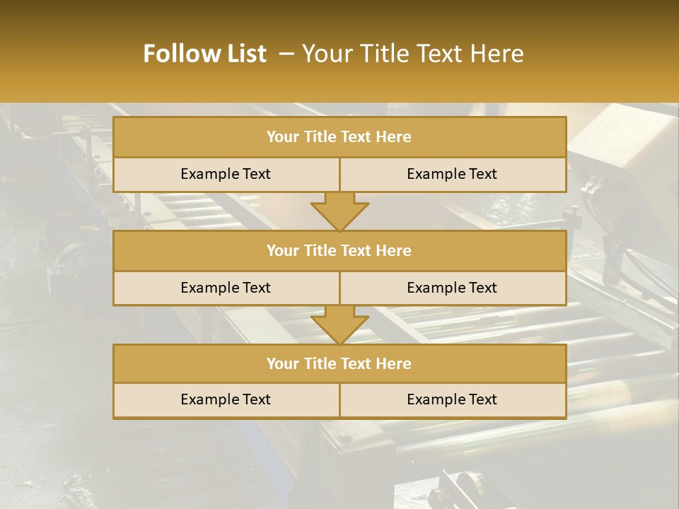 Industry Metal Control PowerPoint Template