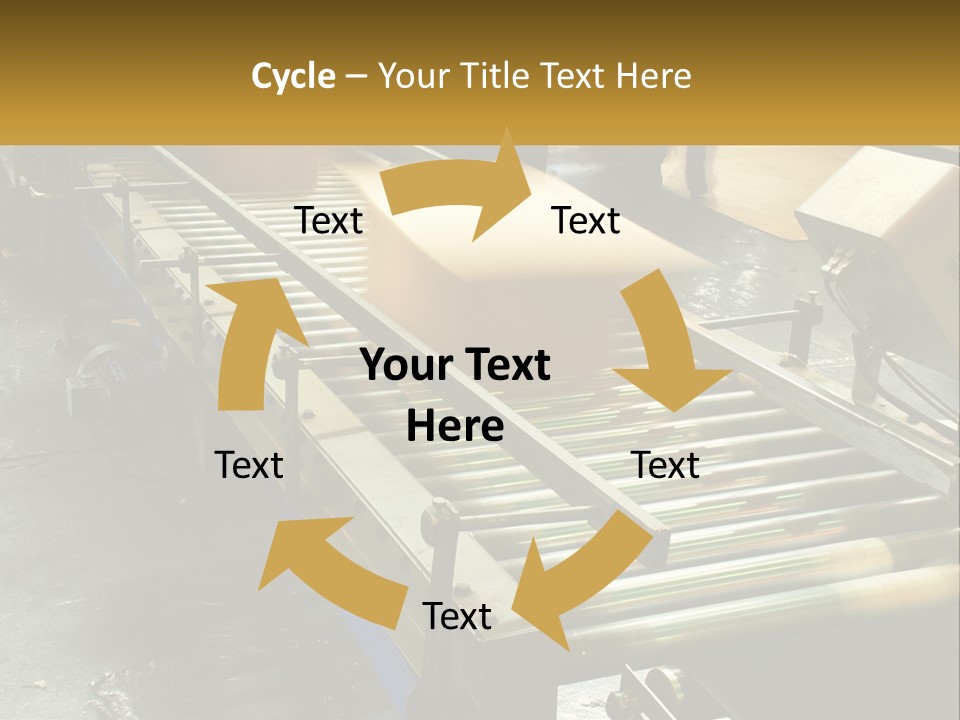 Industry Metal Control PowerPoint Template