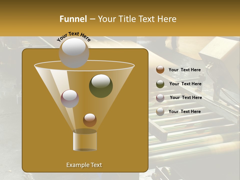 Industry Metal Control PowerPoint Template