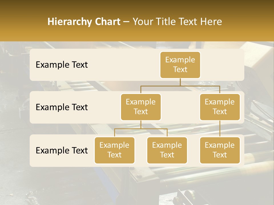 Industry Metal Control PowerPoint Template