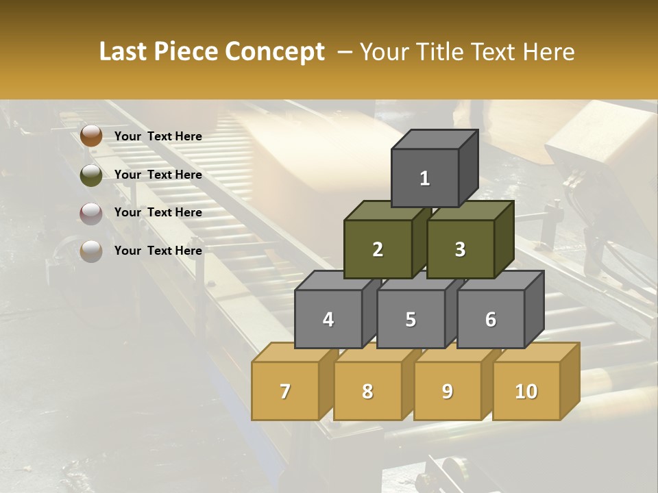 Industry Metal Control PowerPoint Template