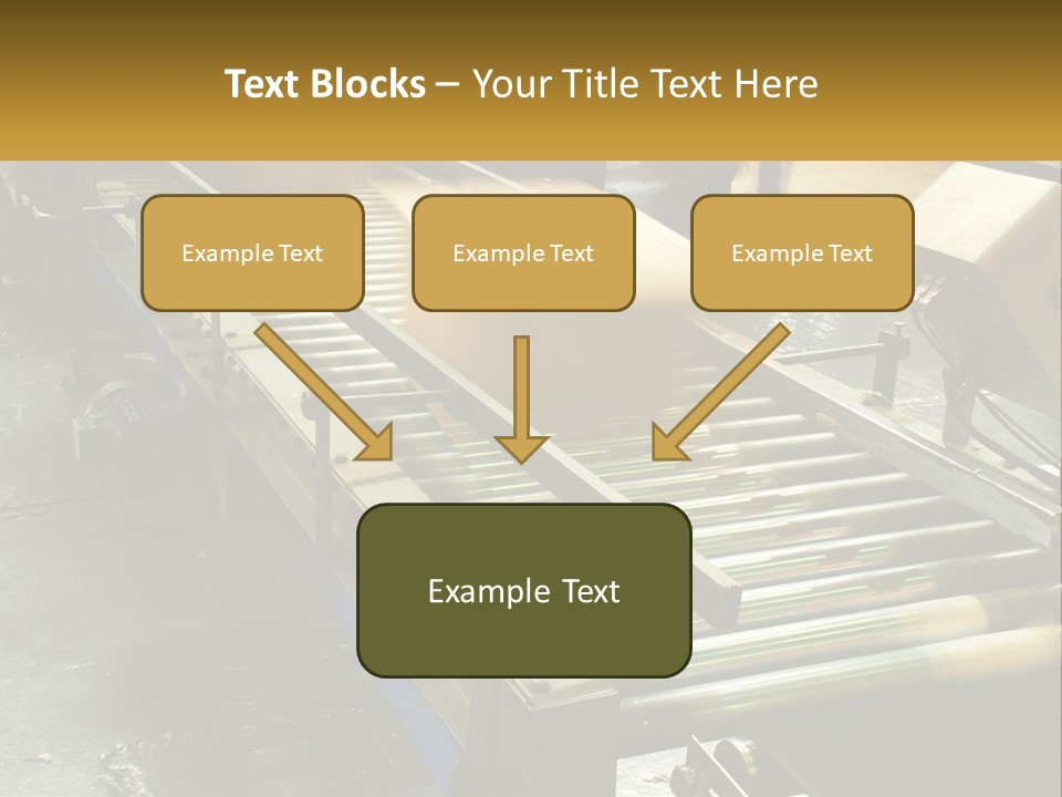 Industry Metal Control PowerPoint Template