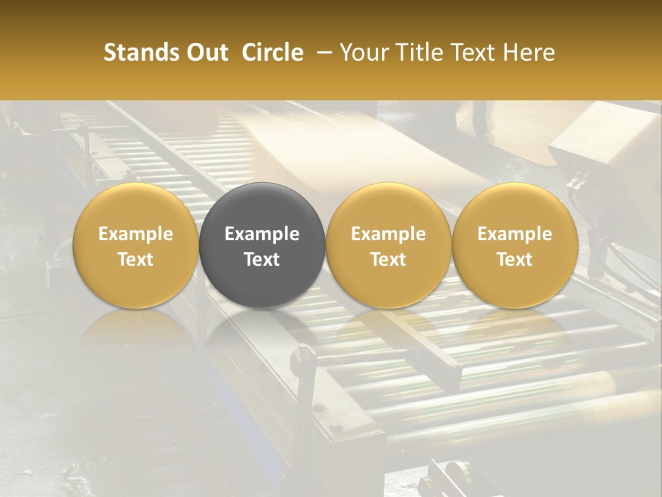 Industry Metal Control PowerPoint Template