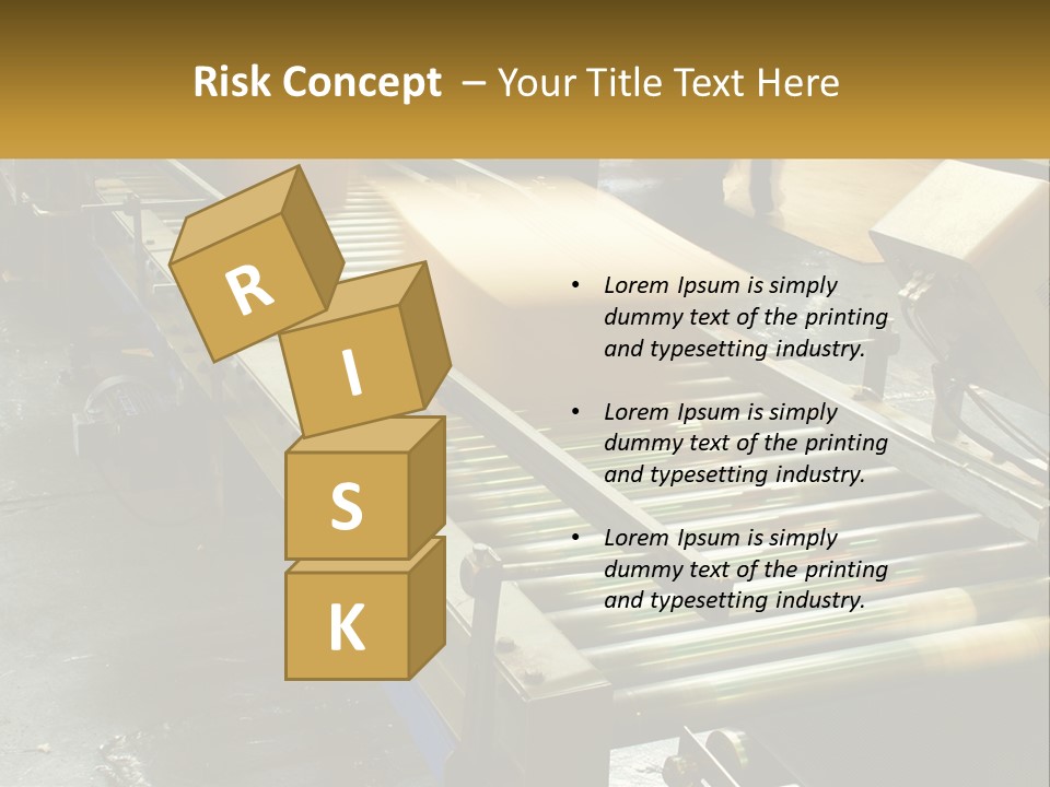 Industry Metal Control PowerPoint Template