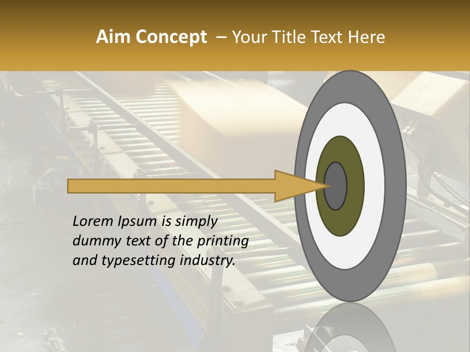 Industry Metal Control PowerPoint Template