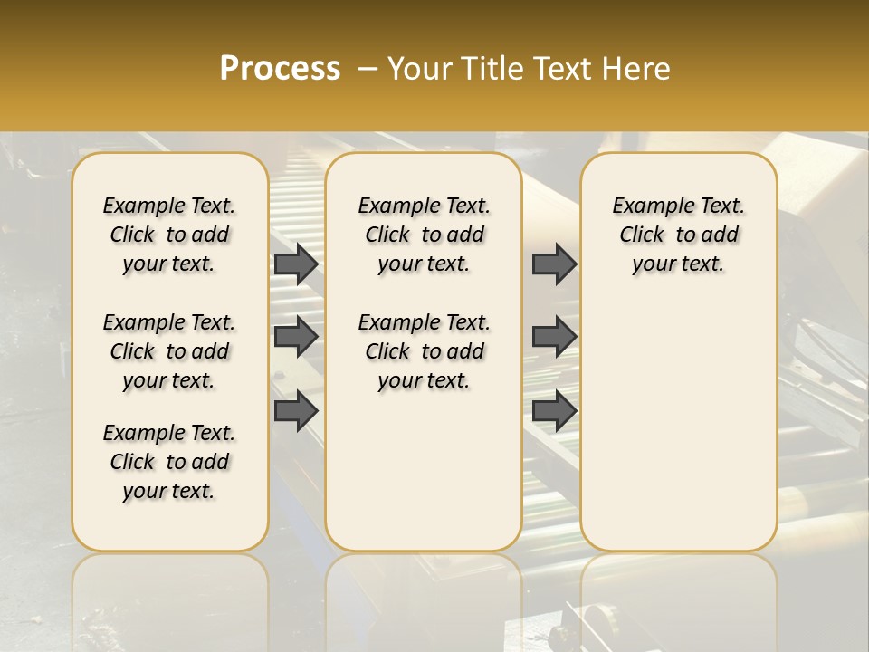 Industry Metal Control PowerPoint Template