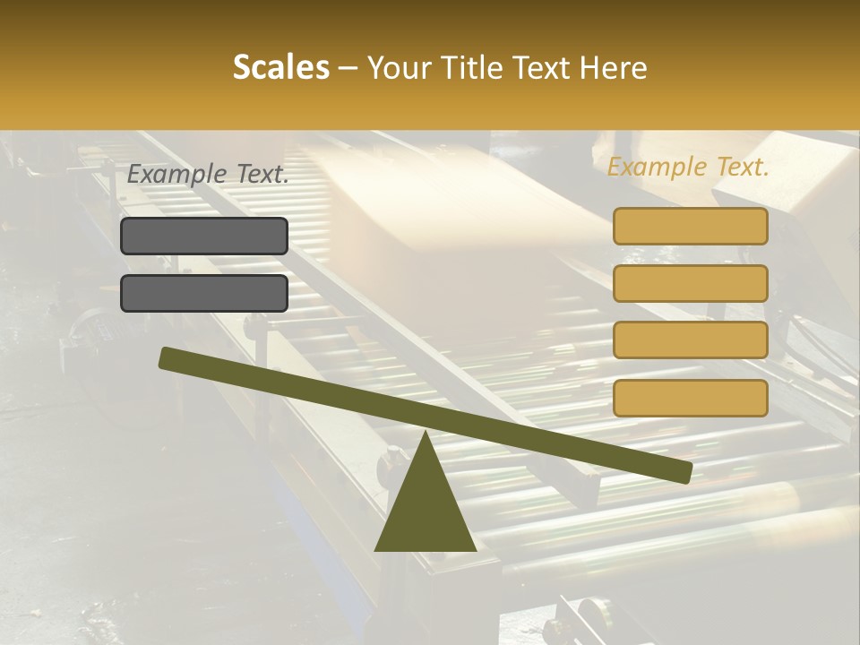Industry Metal Control PowerPoint Template
