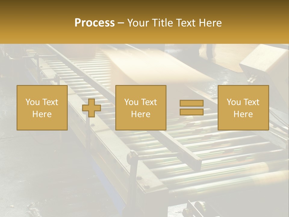 Industry Metal Control PowerPoint Template