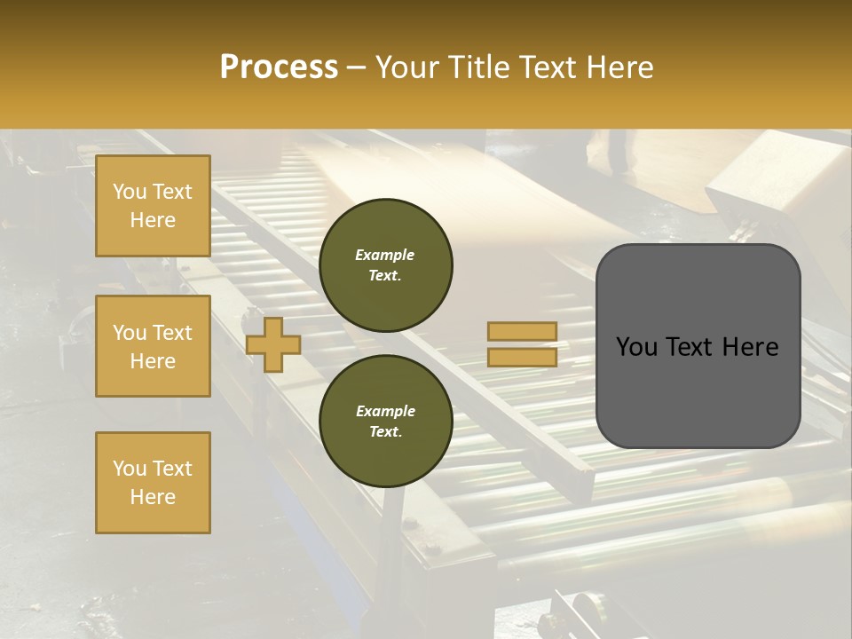 Industry Metal Control PowerPoint Template