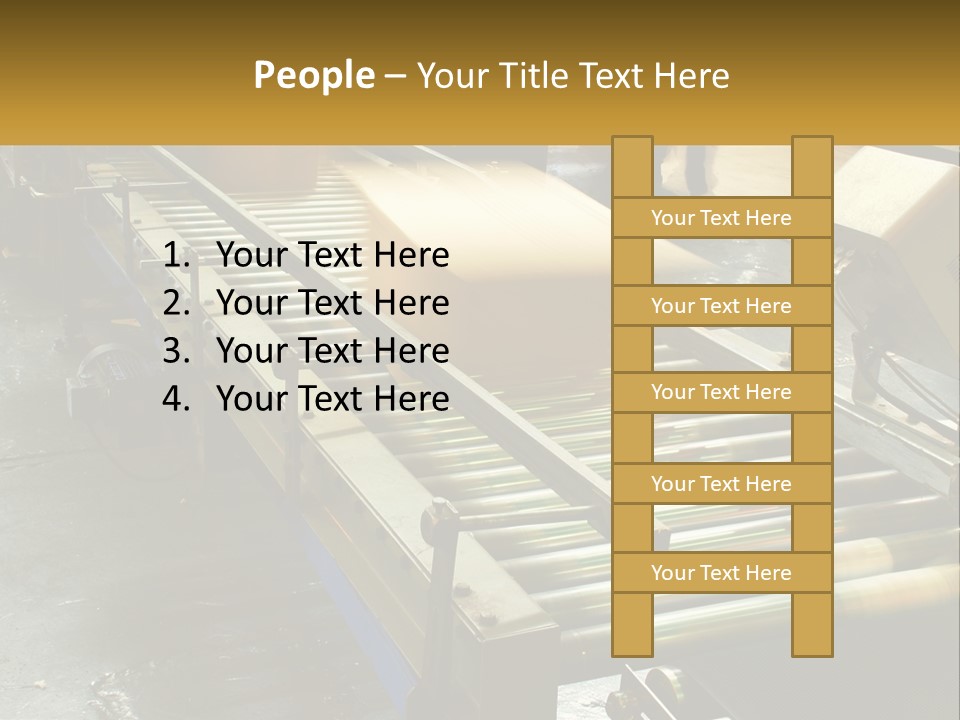 Industry Metal Control PowerPoint Template