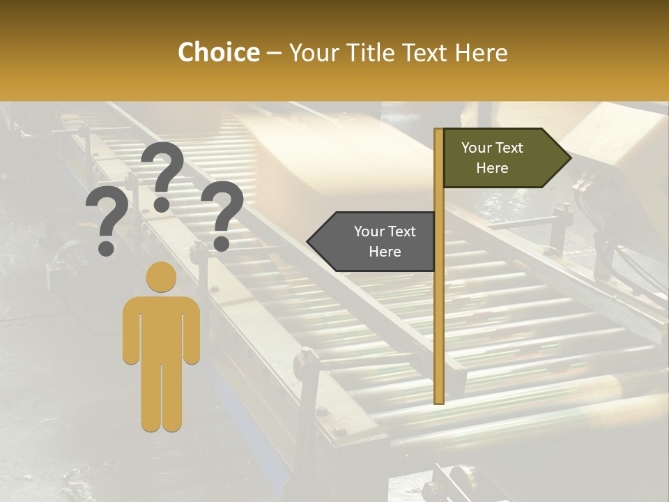 Industry Metal Control PowerPoint Template