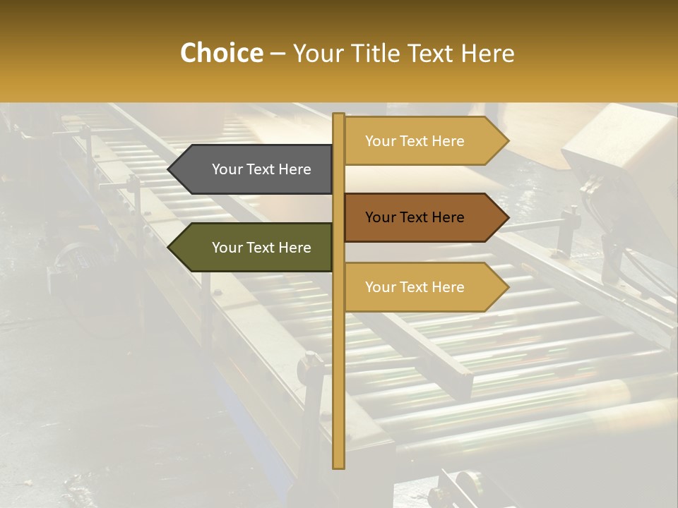 Industry Metal Control PowerPoint Template