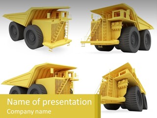 Building Auto Transport PowerPoint Template