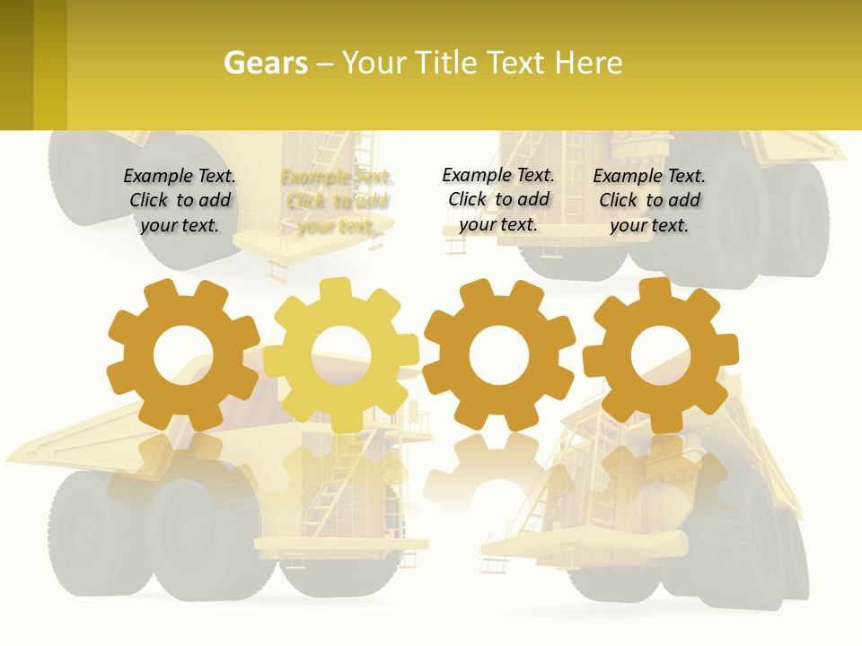 Building Auto Transport PowerPoint Template