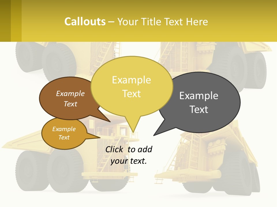 Building Auto Transport PowerPoint Template