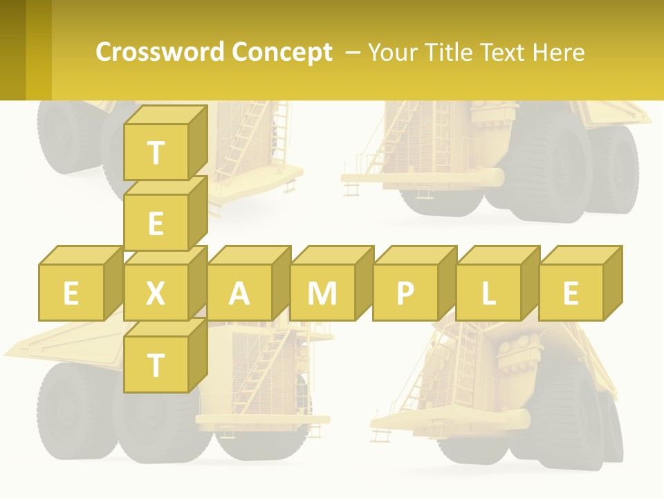 Building Auto Transport PowerPoint Template