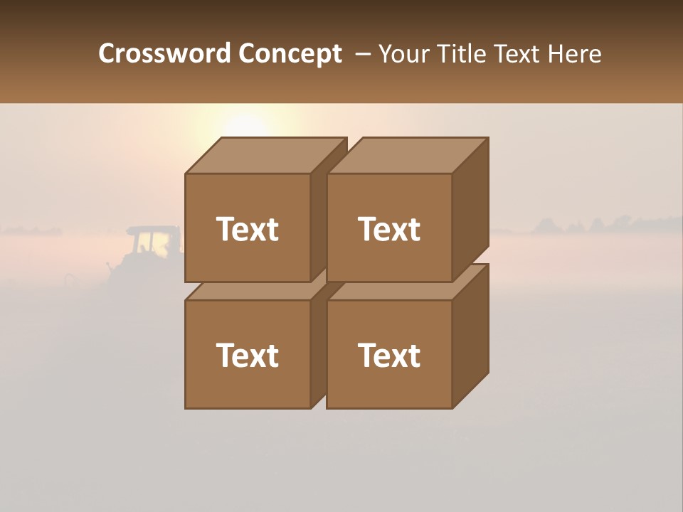 Dawn Daylight Crack PowerPoint Template