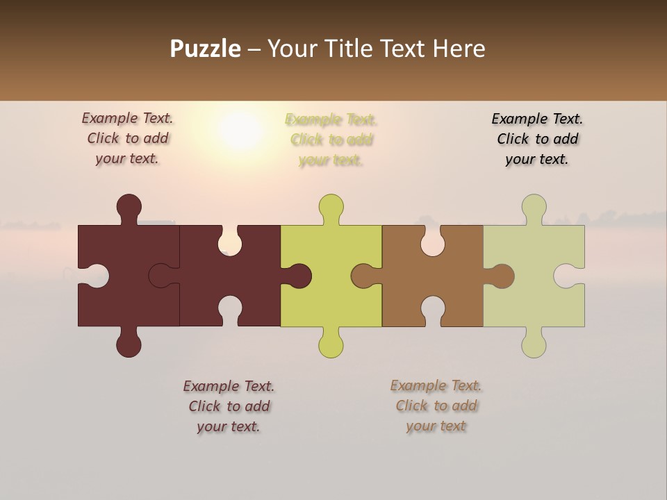 Dawn Daylight Crack PowerPoint Template