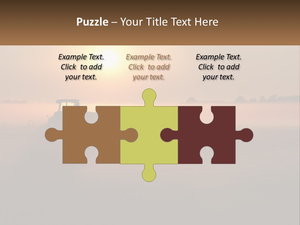 Dawn Daylight Crack PowerPoint Template