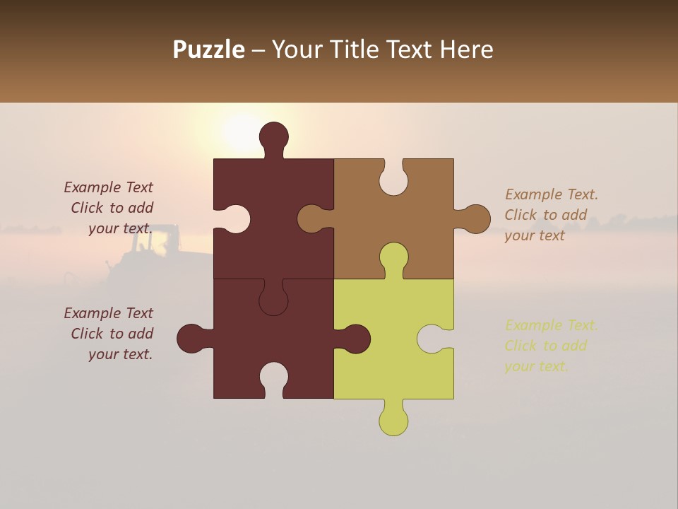 Dawn Daylight Crack PowerPoint Template