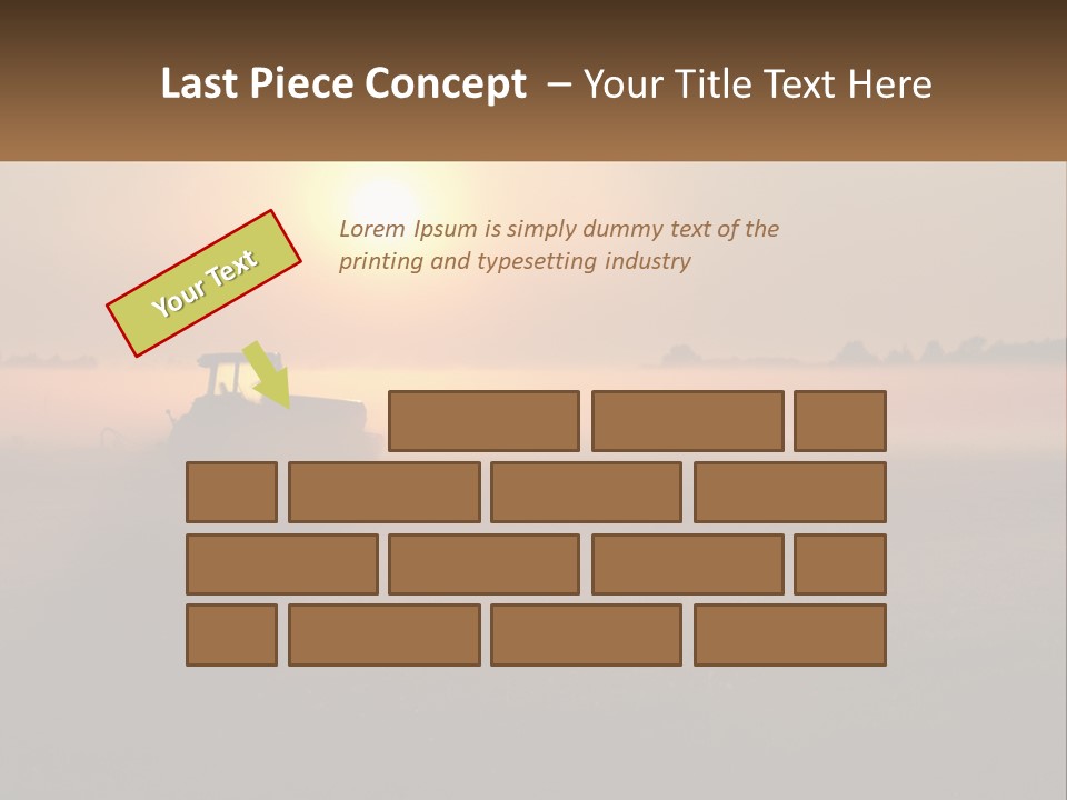 Dawn Daylight Crack PowerPoint Template