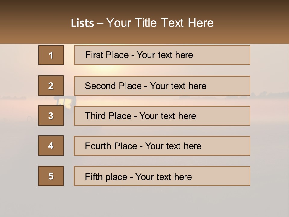 Dawn Daylight Crack PowerPoint Template