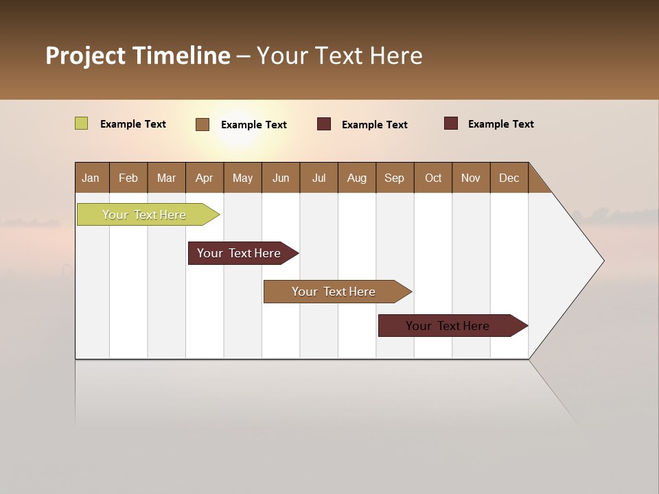 Dawn Daylight Crack PowerPoint Template