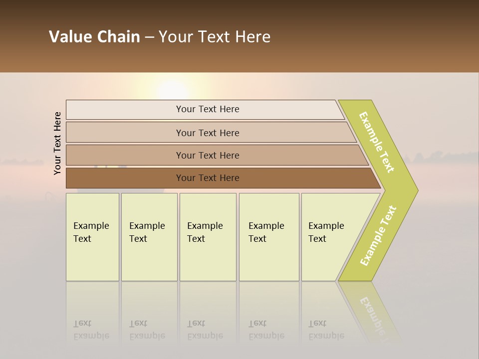 Dawn Daylight Crack PowerPoint Template