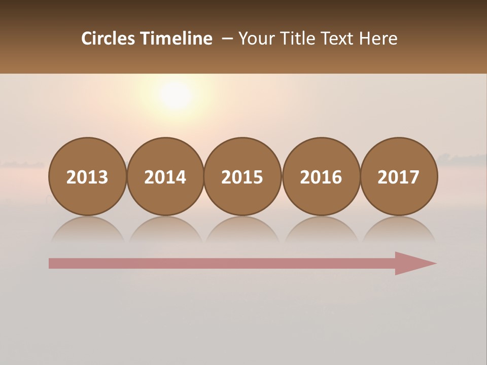 Dawn Daylight Crack PowerPoint Template