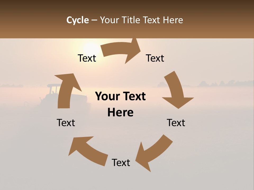 Dawn Daylight Crack PowerPoint Template
