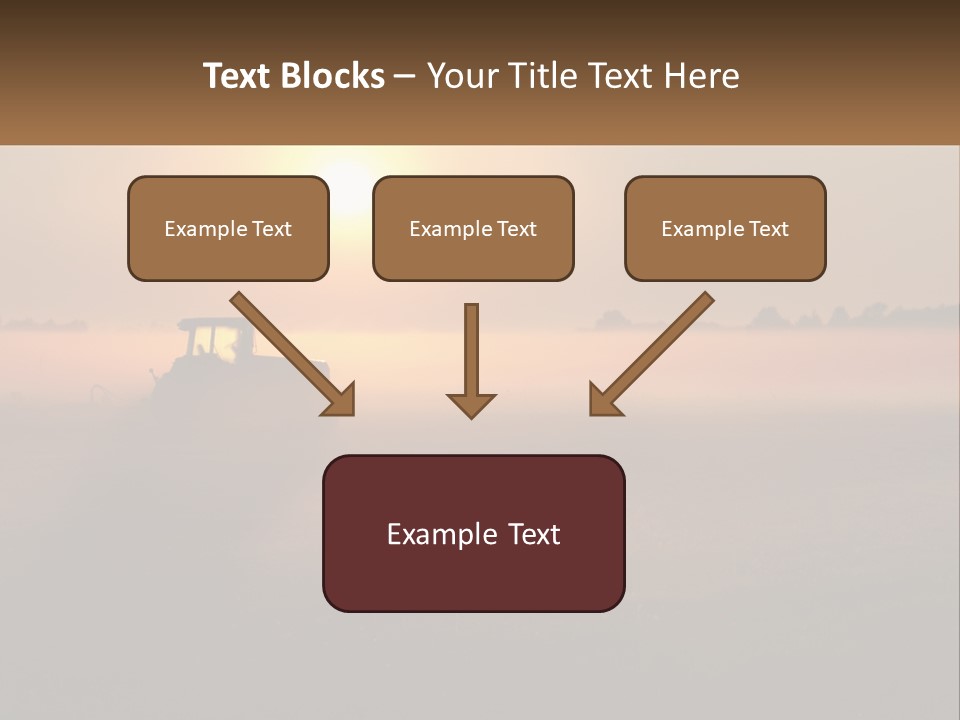 Dawn Daylight Crack PowerPoint Template