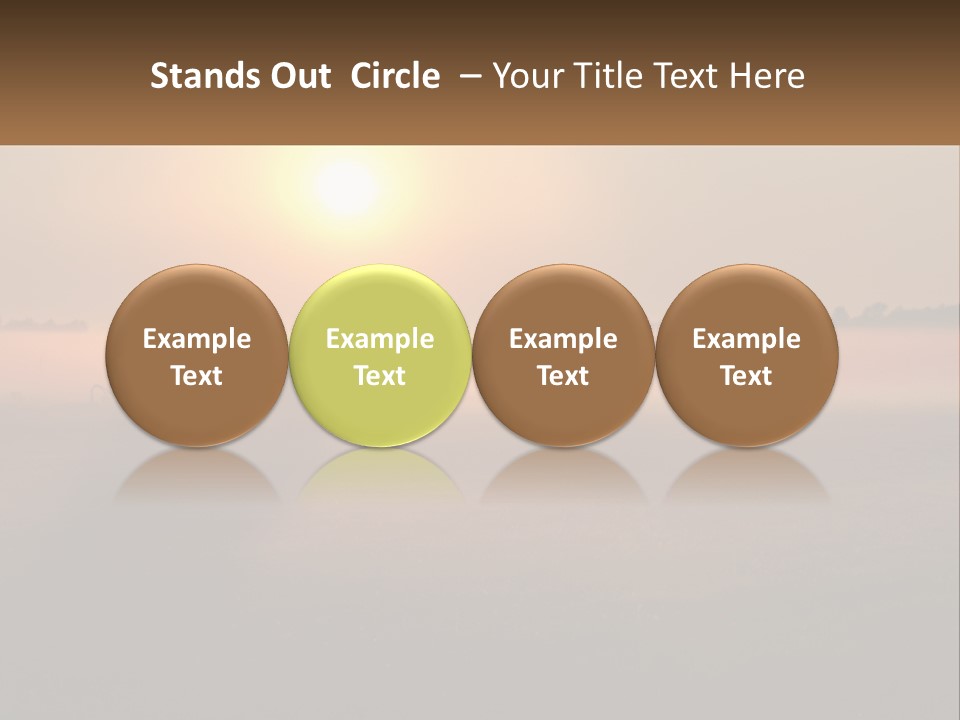 Dawn Daylight Crack PowerPoint Template